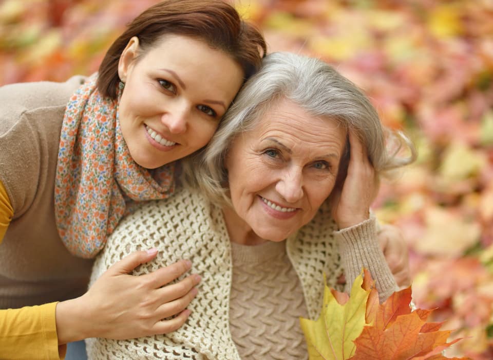 mother and daughter