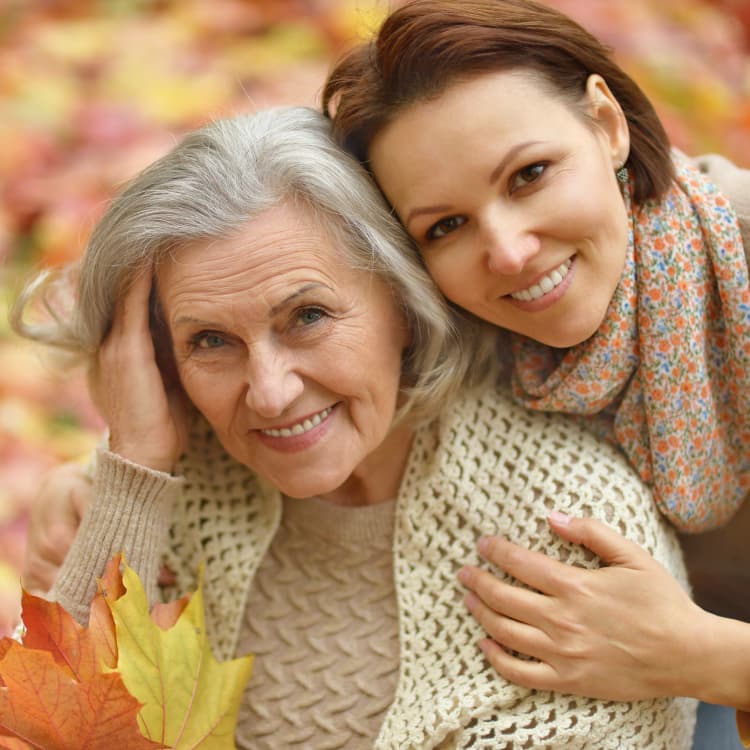 mother and daughter